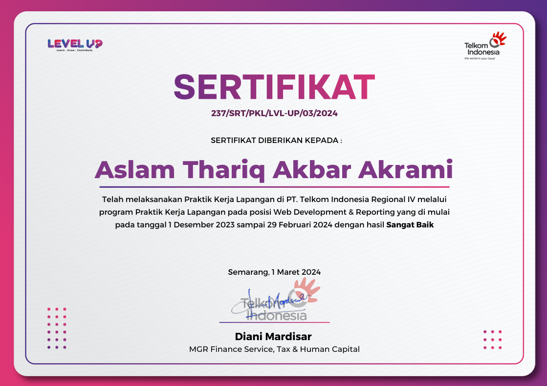 Web Development & Reporting